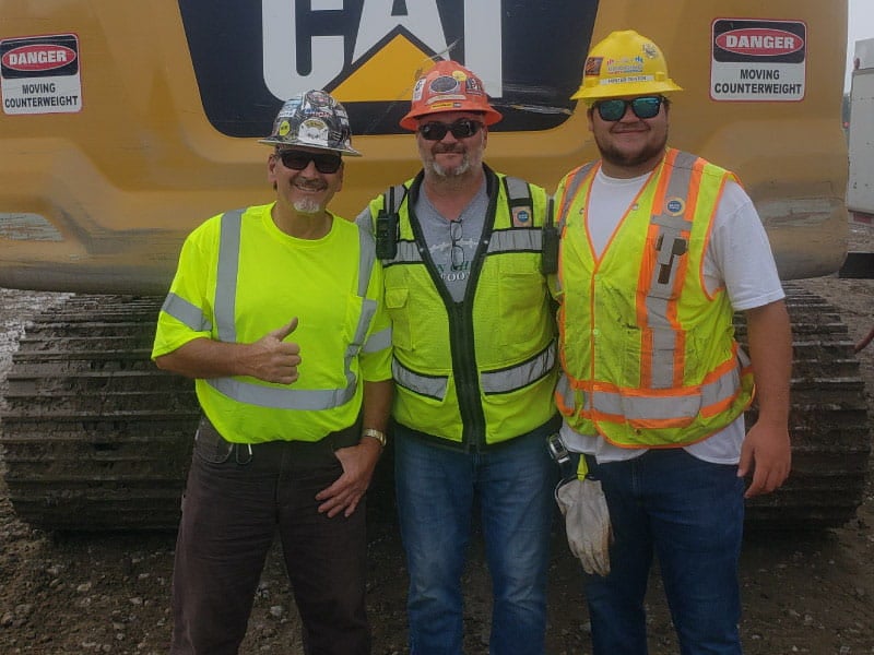 Quick attention saved construction foreman during heart attack
