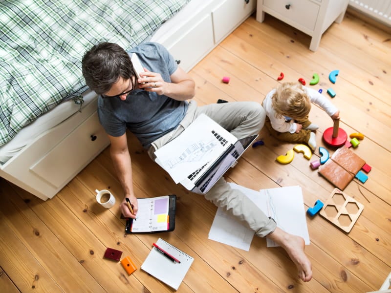 Stopping the stress of working from home