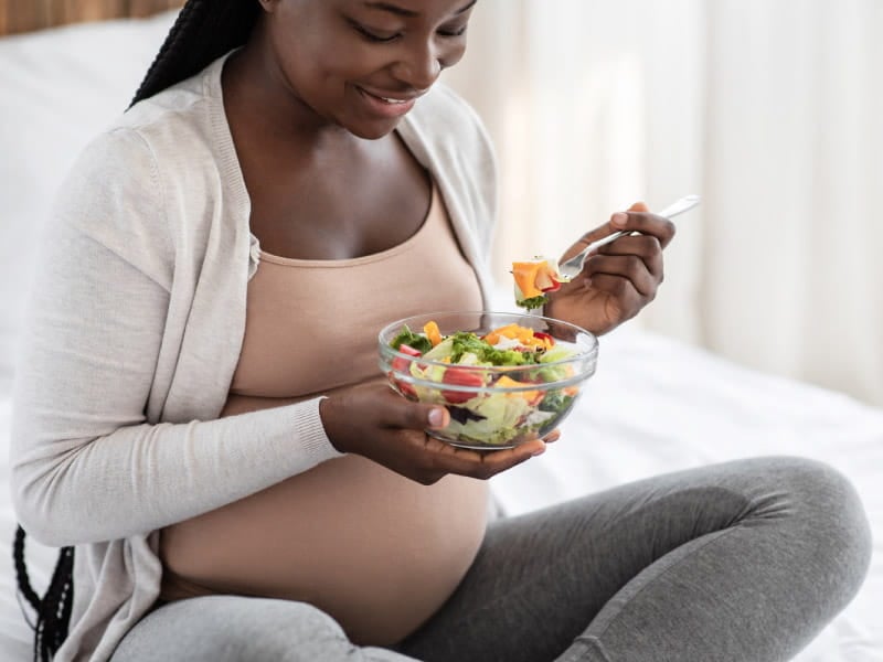 Mediterranean-style diet may lower preeclampsia risk, especially in Black women