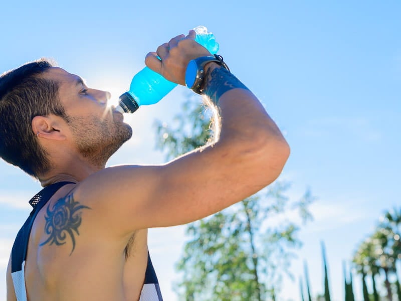 Electrolytes can give the body a charge, but try not to overdo it