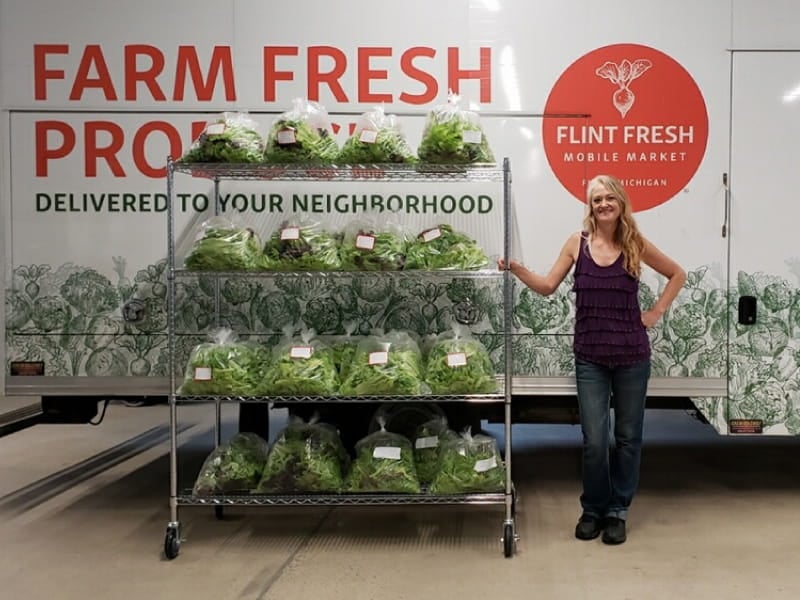 An innovative hub feeds the need for fresh produce in Flint