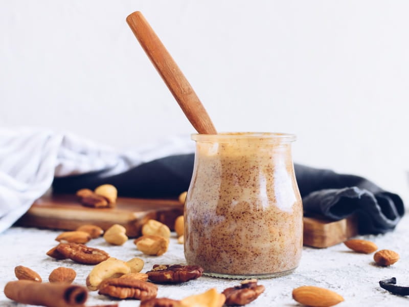 Nut butters are a healthy way to spread nutrients