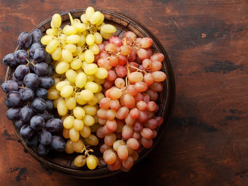 Grapes can bring good health in the new year – and some luck, too