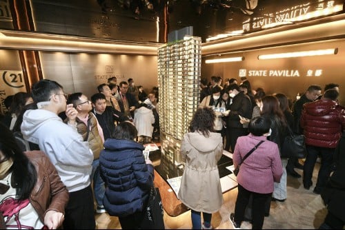 State Pavilia's second batch priced higher