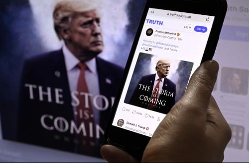 Trump Media says it lost more than US$400 million last year