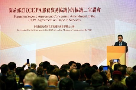 China backs Hong Kong status as separate customs territory