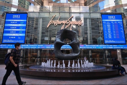 Tech shares drive Hong Kong stocks