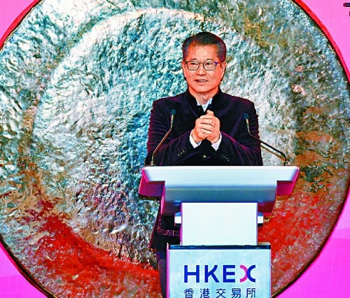 HKEX chairman cautiously optimistic on new listings
