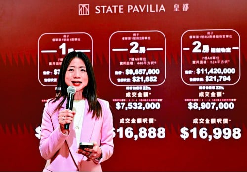 State Pavilia prices flats at 25pc below market rates