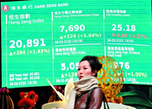 Tech brigade propels stocks toward 21,000 mark