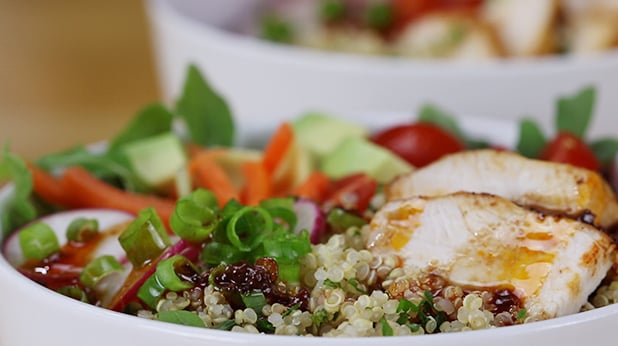 Filling your plate with a cornucopia of food groups makes for a healthy diet